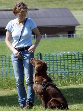 Beatrice Ammann mit Foxxy